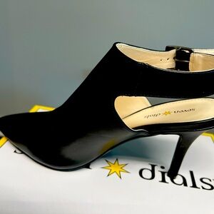 Seven dials Sherly sling back bootie with heel.